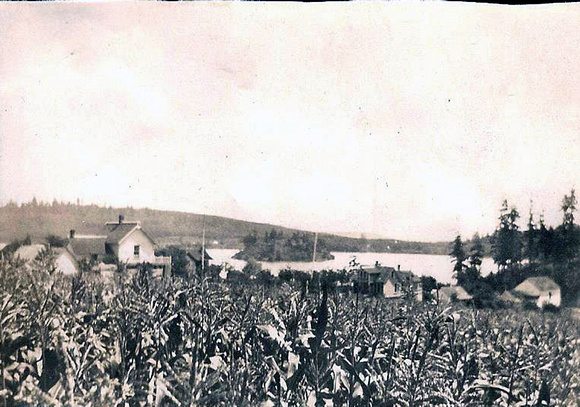 Lake Campbell from the Christenson farm